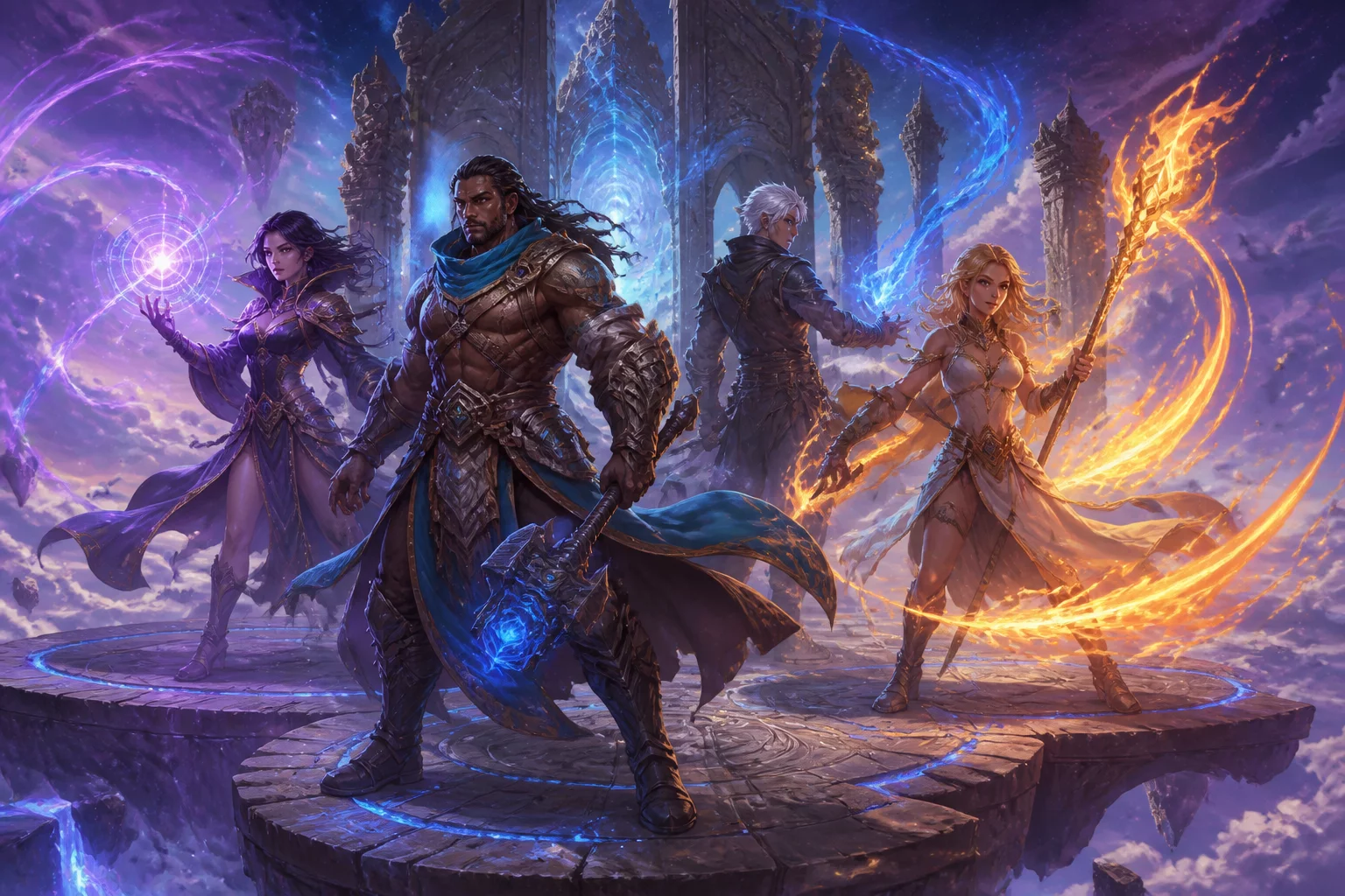 Dark Genesis editorial artwork